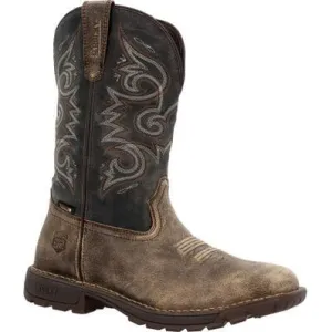 Rocky Men's Legacy 32 11" WP Western Pull On Work Boot Brown RKW0389