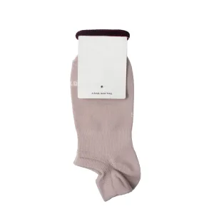 Rototo Sneaker Foot Cover Organic Socks Light Pink