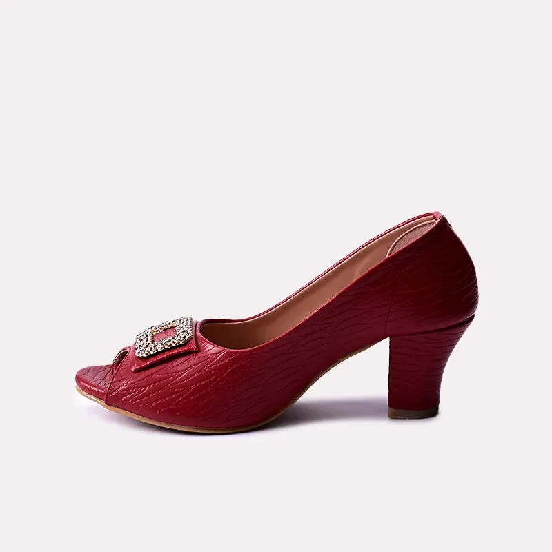 Samara Maroon Fancy Pumps 0431143