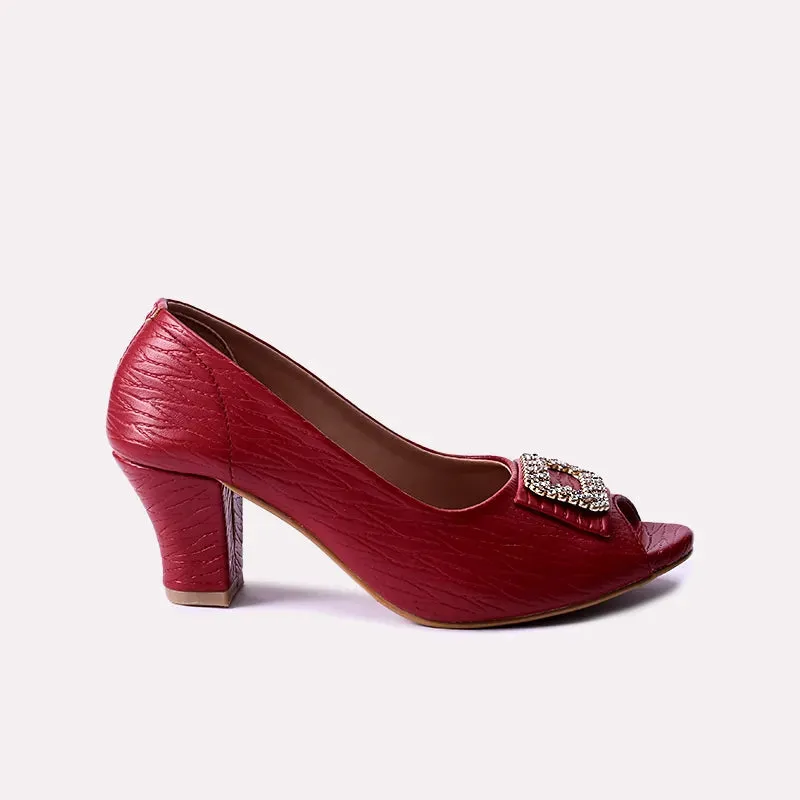 Samara Maroon Fancy Pumps 0431143