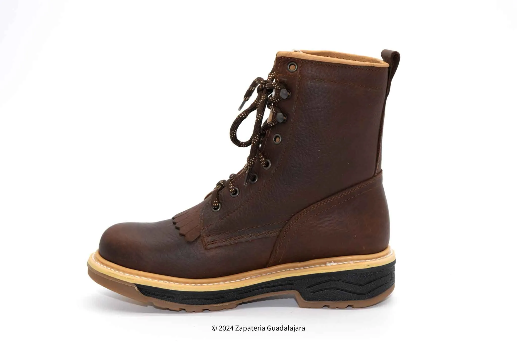 SB564 8" LACER GRASO DOUBLE DENSITY OCRE WORK BOOT