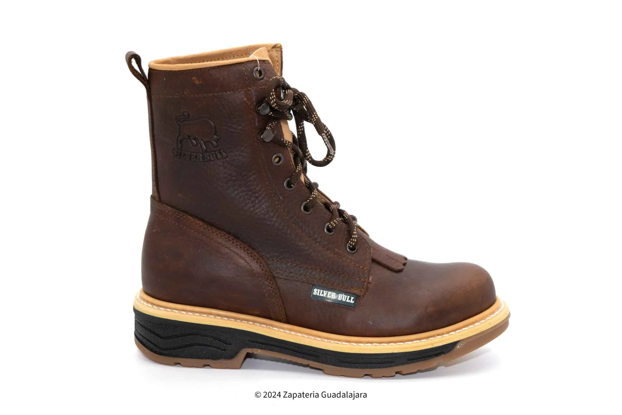 SB564 8" LACER GRASO DOUBLE DENSITY OCRE WORK BOOT