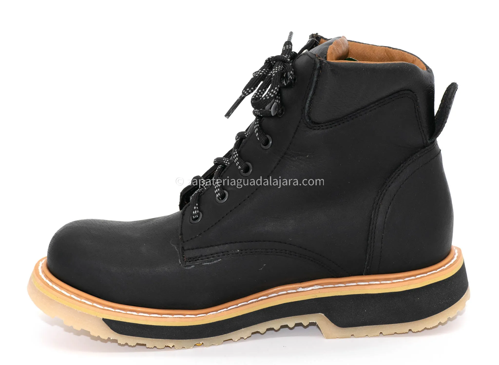 SB664 BLACK WORK BOOT