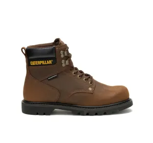 Second Shift Soft-Toe Waterproof Work Boot Dark Brown