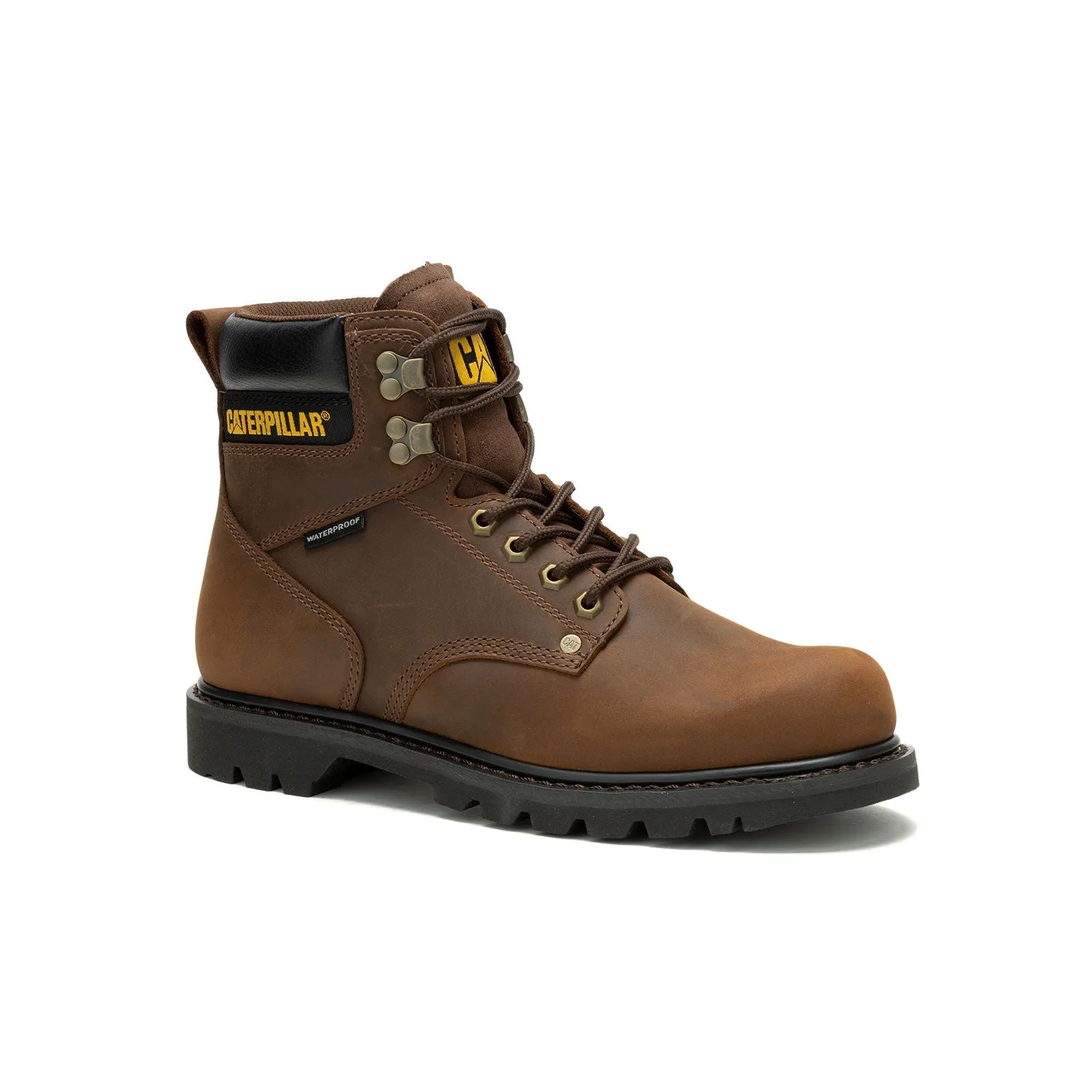 Second Shift Soft-Toe Waterproof Work Boot Dark Brown