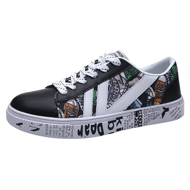 Skateboarding Shoes Of Men Cool Casual Mesh Breathable