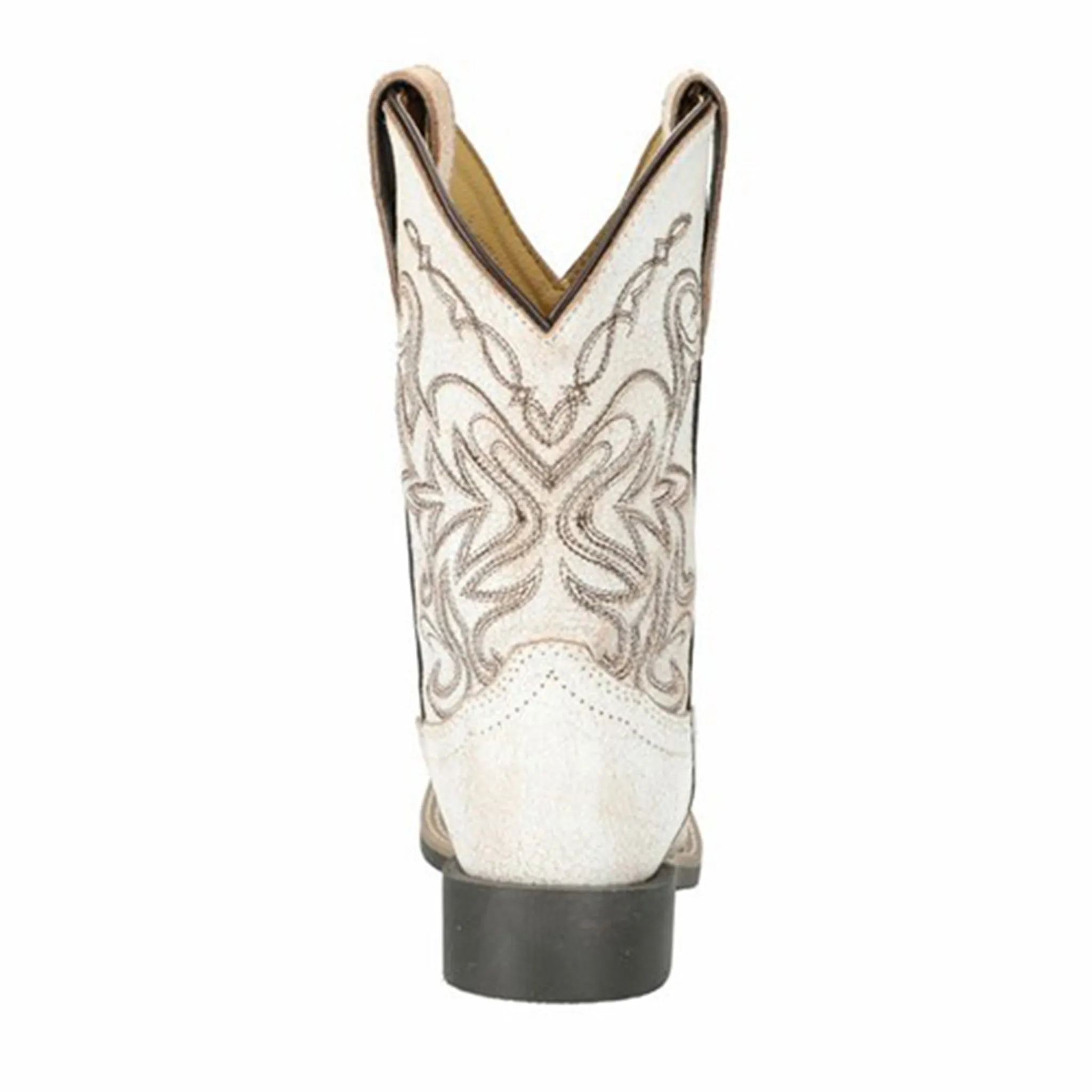 Smoky Mountain Kid's Antique White Boots