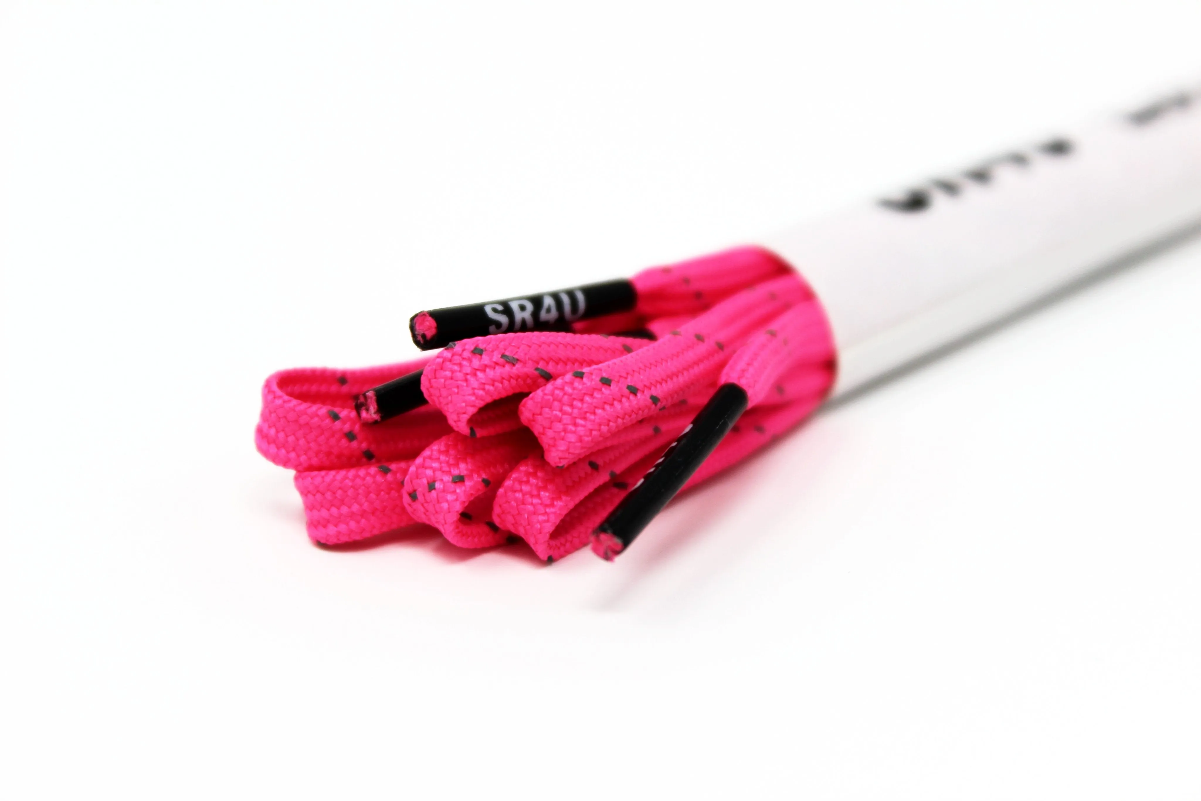 SR4U Reflective Laces Neon Pink