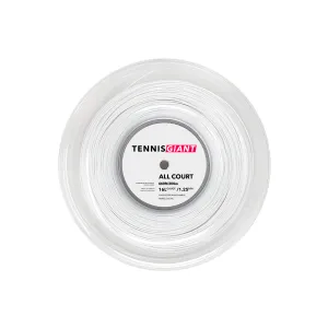 Tennis Giant All Court 16L Reel (200m) - White