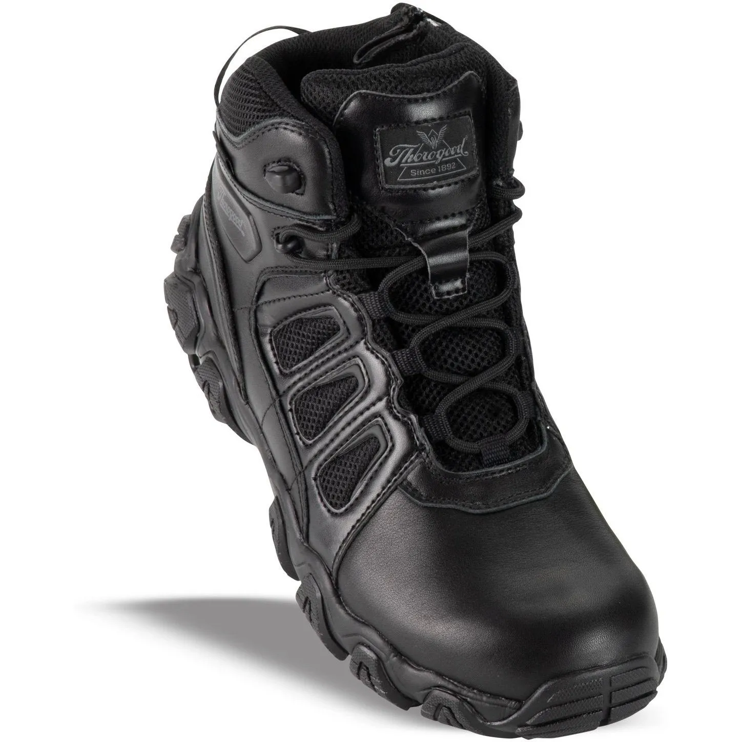 Thorogood Men's Crosstrex 6" Comp Toe WP Work Boot - Black - 804-6385