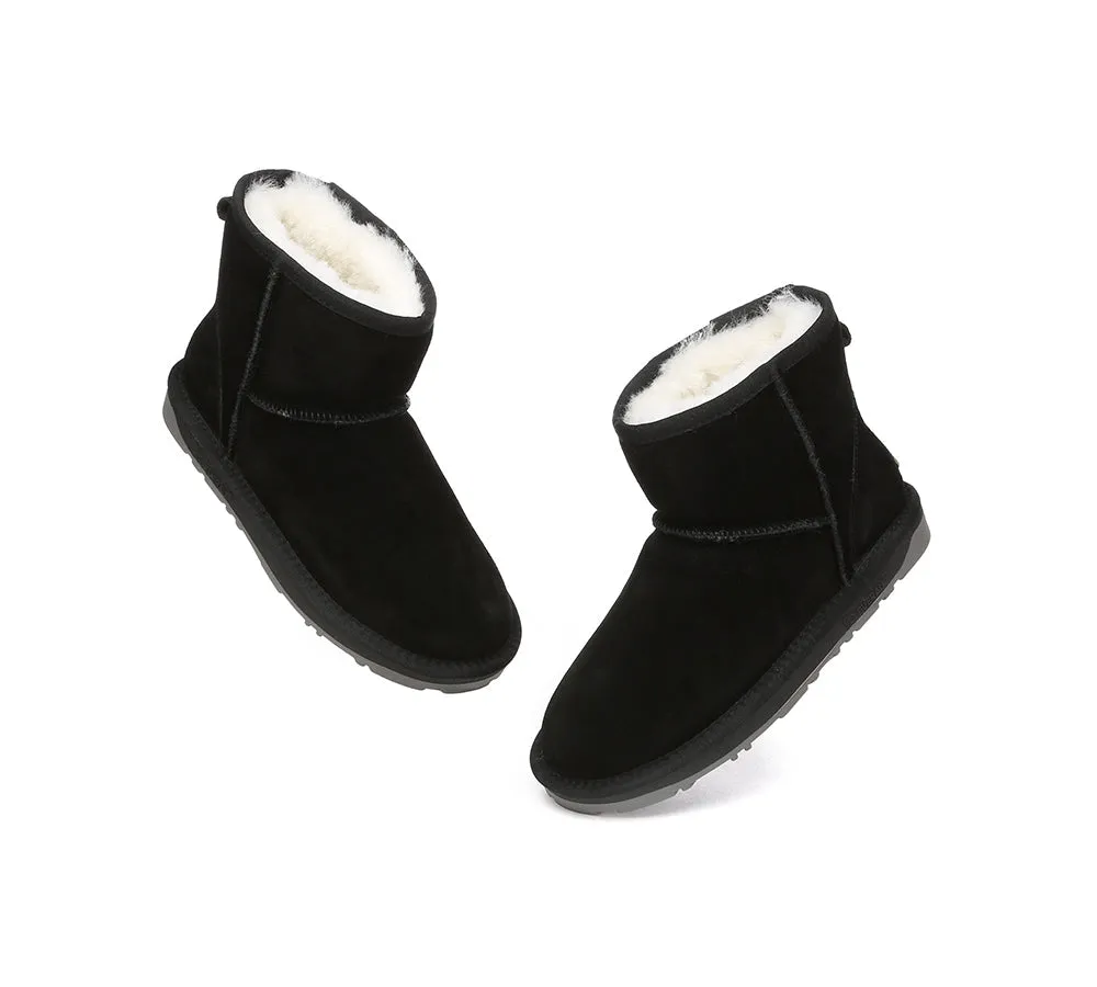 UGG Boots Sheepskin Wool Ankle Boots Mini Classic Suede