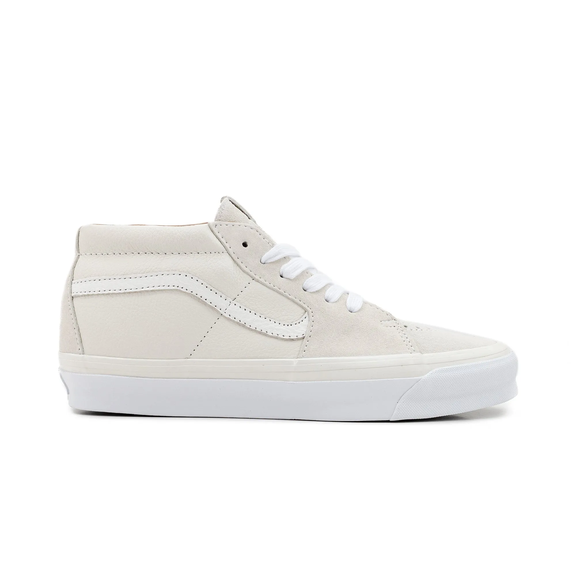 Vans | OG Sk8-Mid LX | Blanc De Vintage White | VNA4BVCWHT.WHT