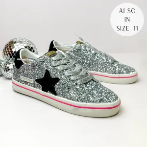 Vintage Havana | Flair 6 Sneakers in Silver Glitter Multi