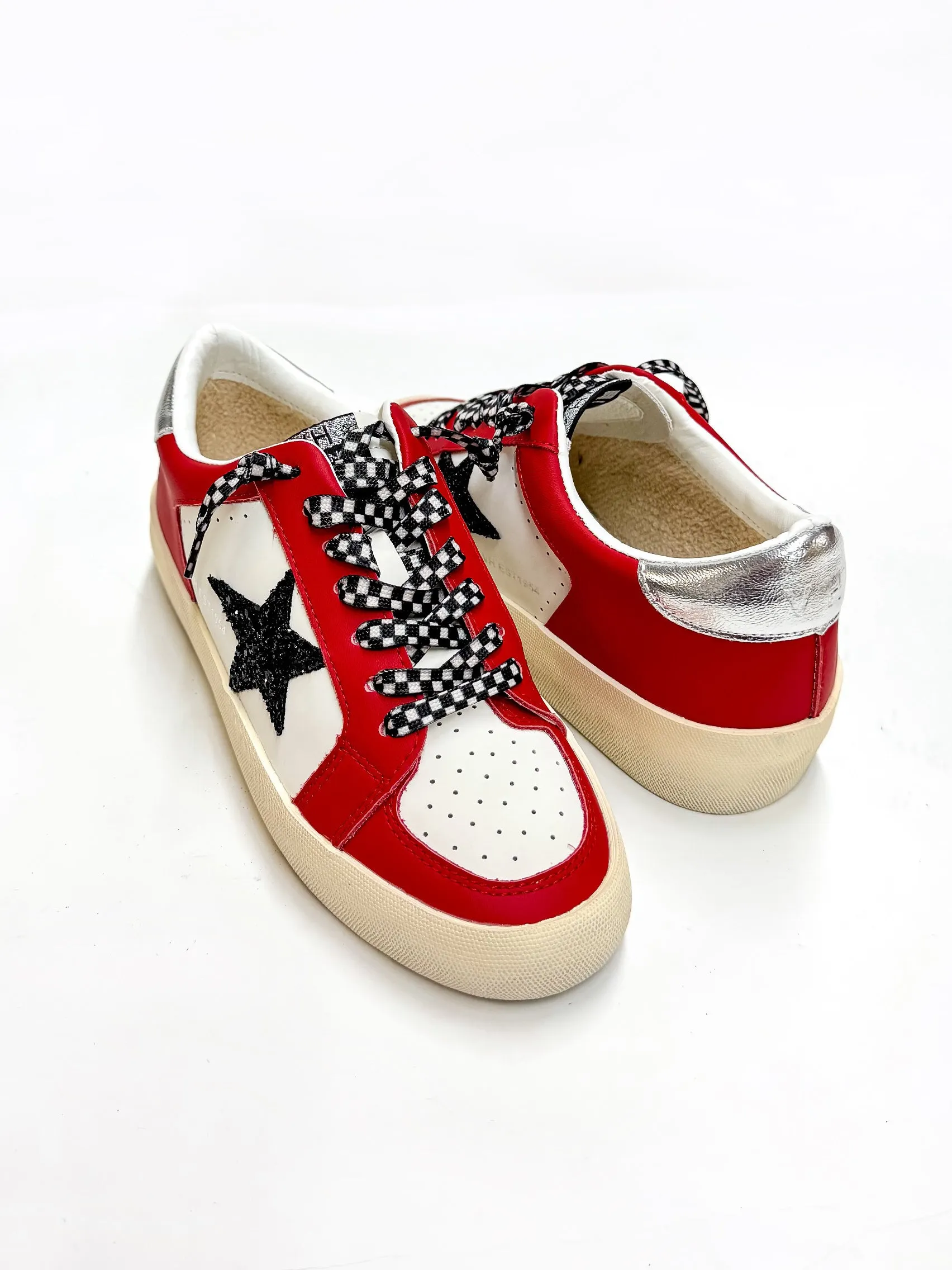 Vintage Havana | Reflex 12 Sneakers in Red Multi