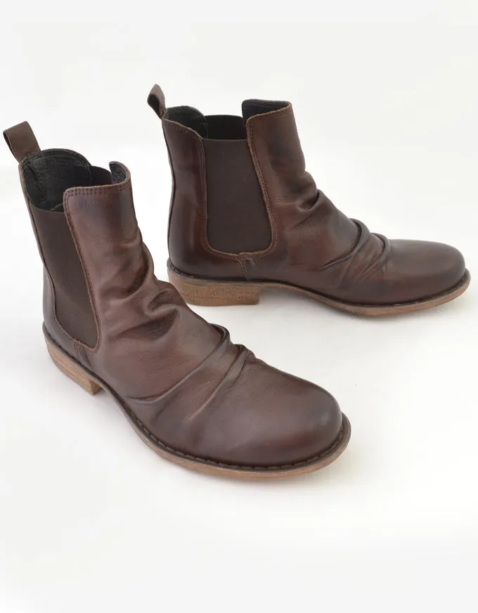 Willo Ankle Boots Chestnut