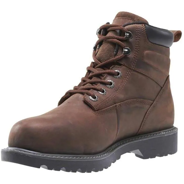 Wolverine Women's Floorhand Steel Toe WP Work Boot - Brown - W10696