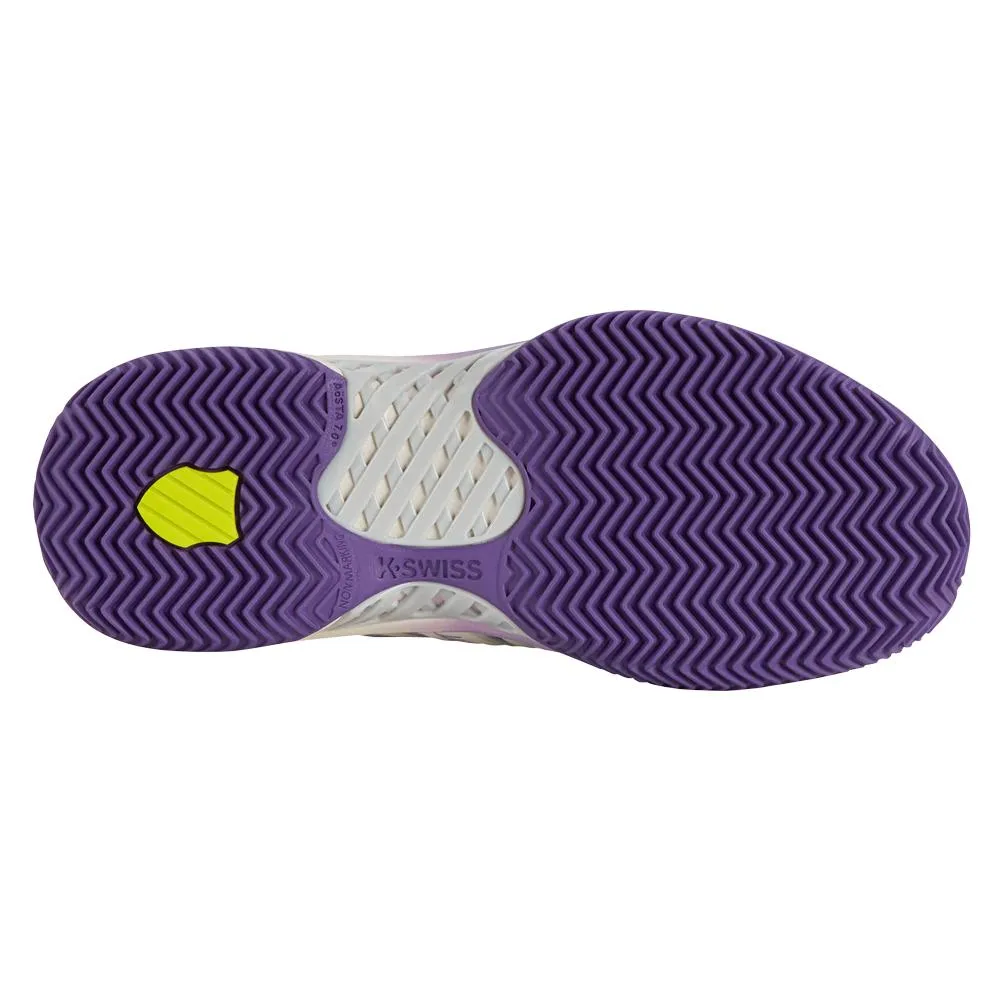 Women's Express Light 3 Padel Shoes Snow White and Purple Heat