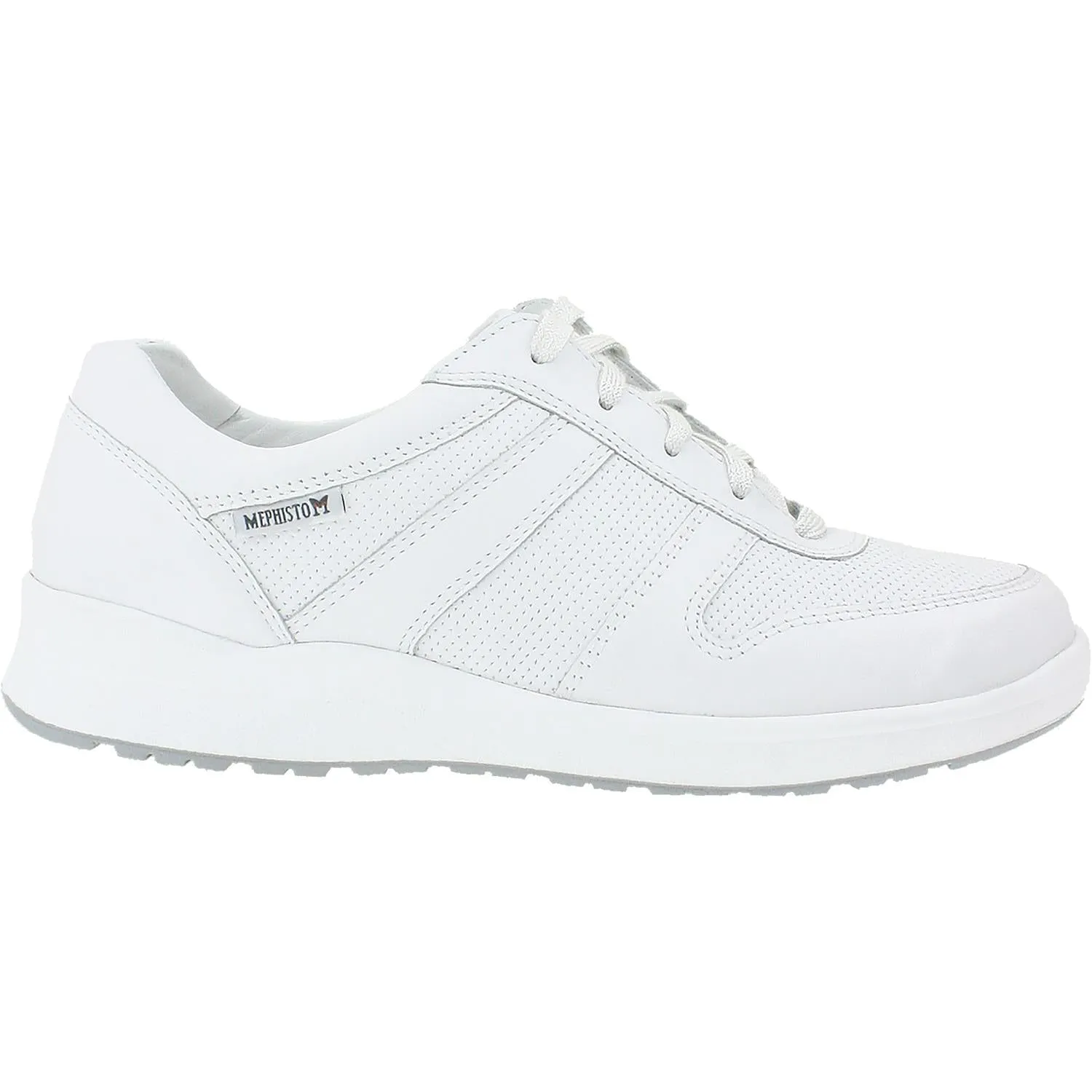 Women's Mephisto Rebeca Perf White Soft Leather