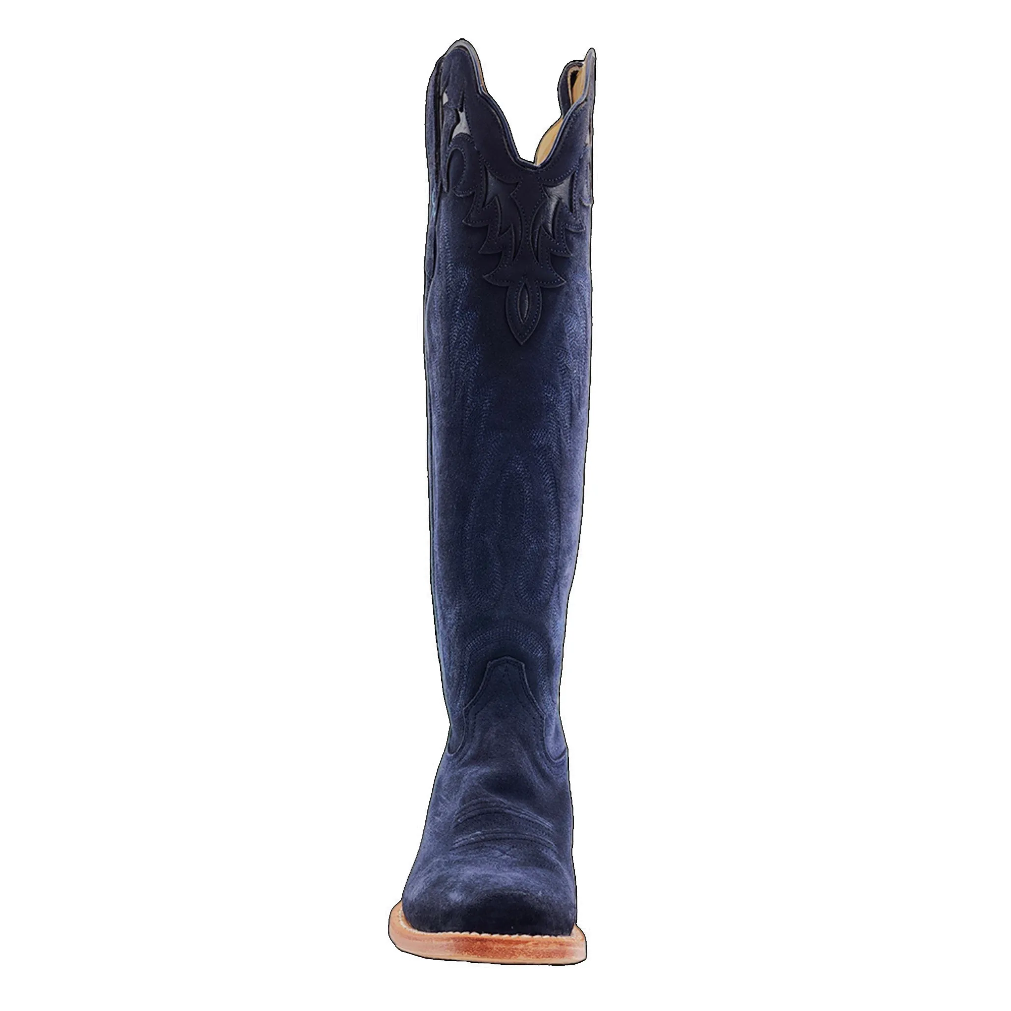 Women's R. Watson Navy Rough Out Boots