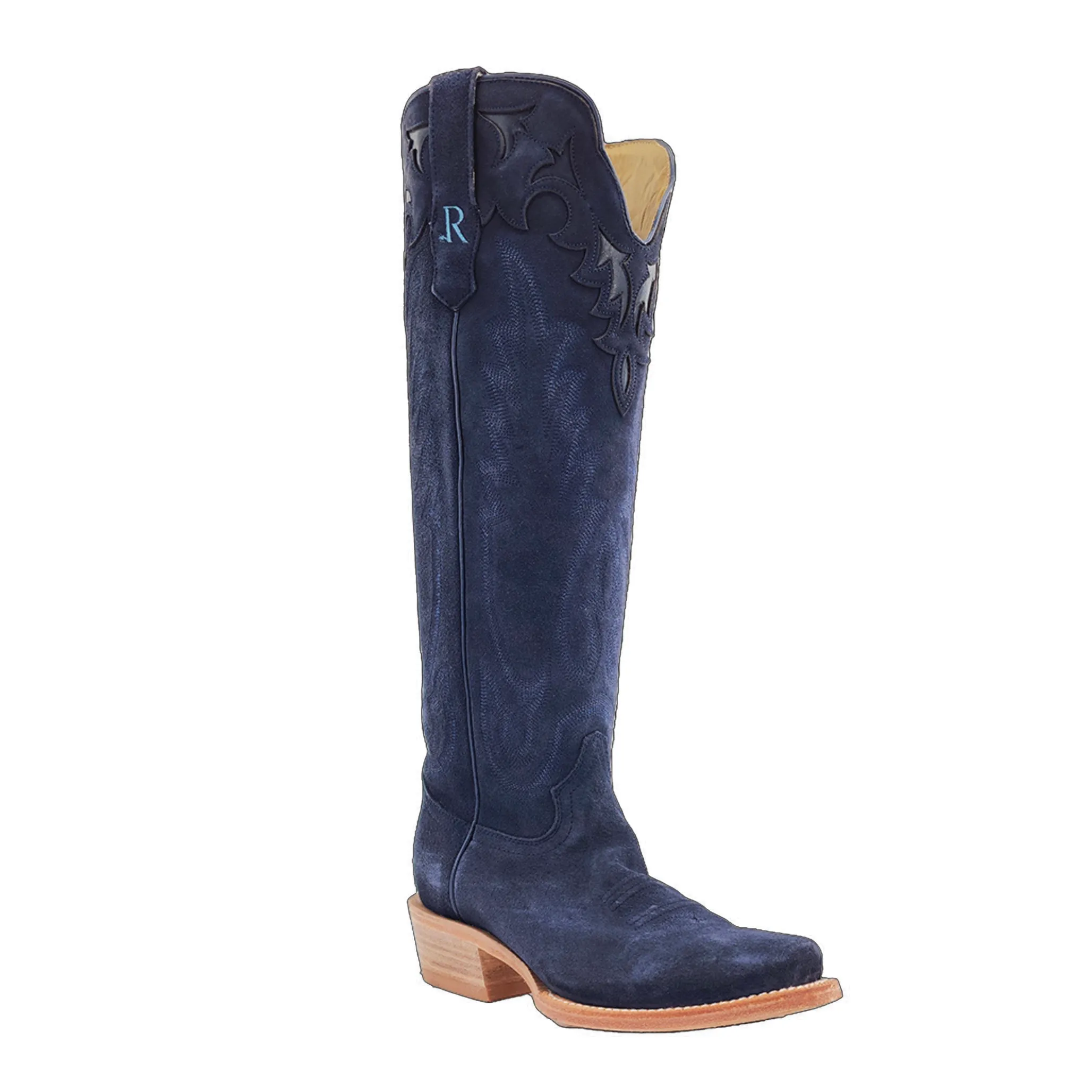 Women's R. Watson Navy Rough Out Boots