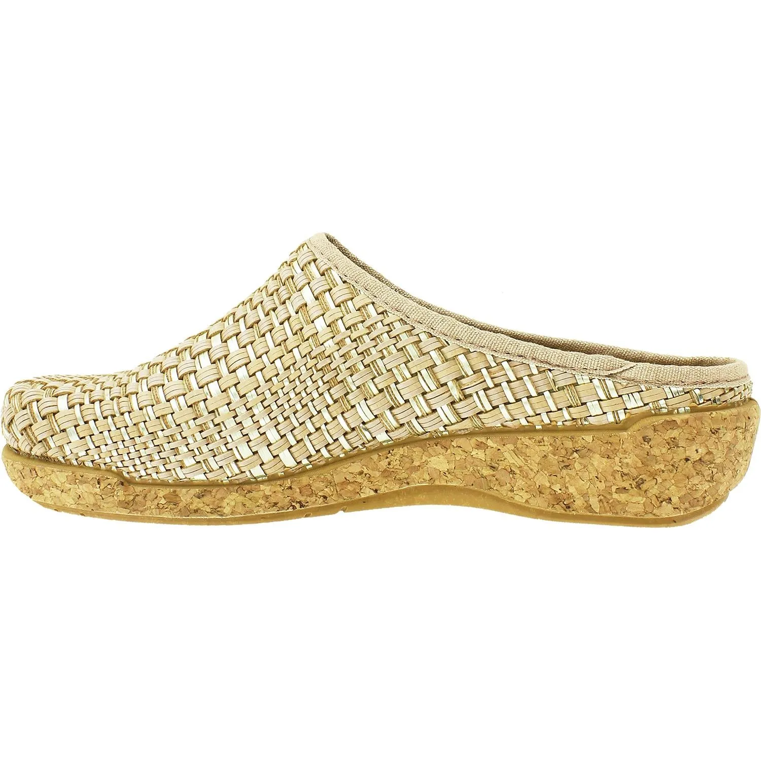 Women's Taos Primavera Stone/Gold Synthetic