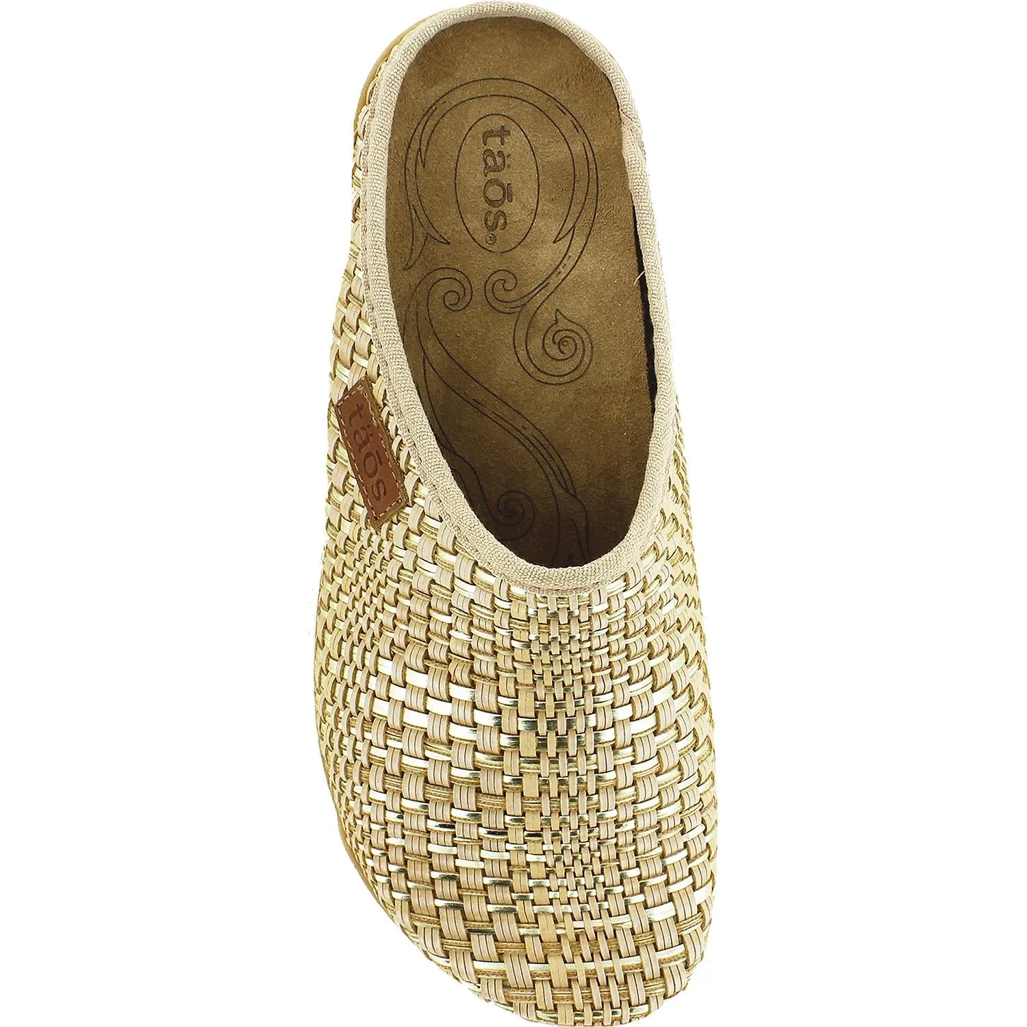 Women's Taos Primavera Stone/Gold Synthetic