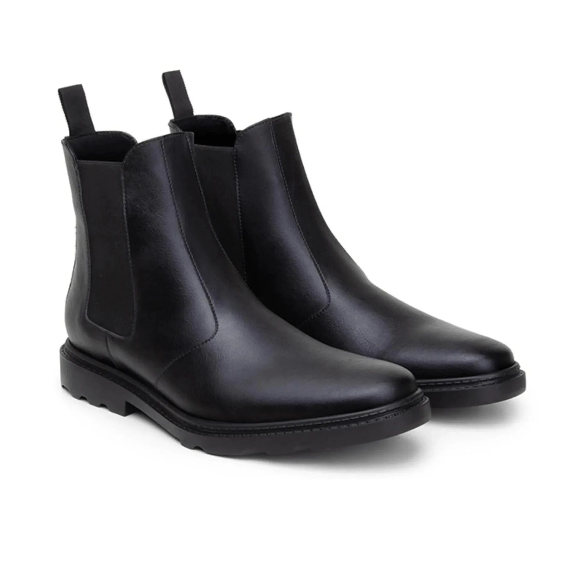 'Work Chelsea' Unisex Chelsea vegan boots by Ahimsa - black