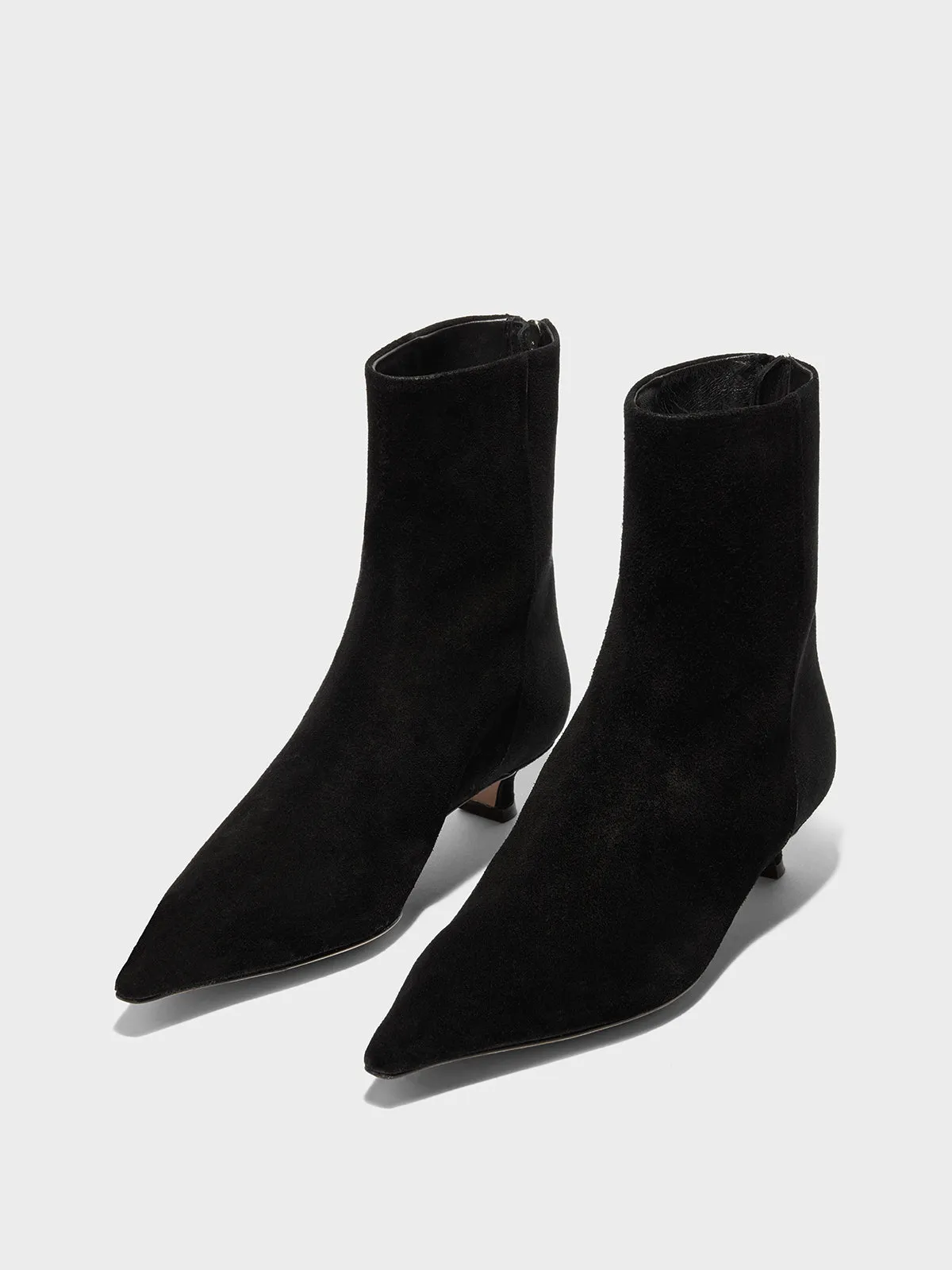 Zoe Suede Ankle Boots